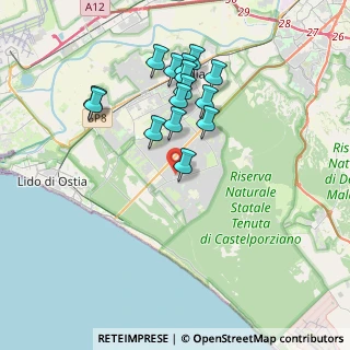 Mappa Via Orazio Vecchi, 00124 Roma RM, Italia (3.63467)