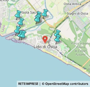Mappa 00100 Lido di Ostia RM, Italia (2.16091)