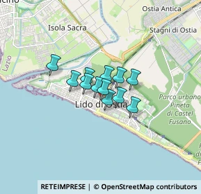 Mappa 00100 Lido di Ostia RM, Italia (0.8875)