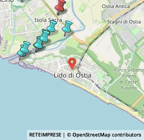 Mappa 00100 Lido di Ostia RM, Italia (2.76455)