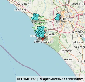 Mappa 00100 Lido di Ostia RM, Italia (7.56273)