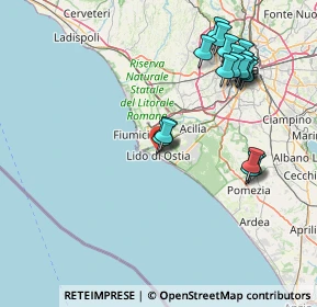 Mappa 00100 Lido di Ostia RM, Italia (18.038)
