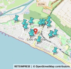 Mappa 00100 Lido di Ostia RM, Italia (0.79267)