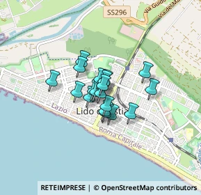 Mappa 00100 Lido di Ostia RM, Italia (0.47474)