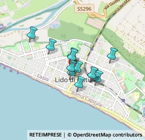 Mappa 00100 Lido di Ostia RM, Italia (0.58667)