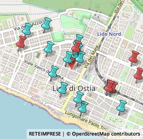 Mappa 00100 Lido di Ostia RM, Italia (0.516)