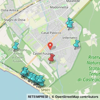 Mappa Via Adolfo Borgognoni, 00124 Roma RM, Italia (3.2505)