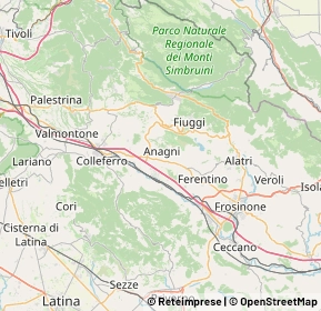 Mappa 03012 Anagni FR, Italia (16.73353)