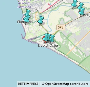 Mappa Via delle Sirene, 00121 Lido di Ostia RM, Italia (5.5)