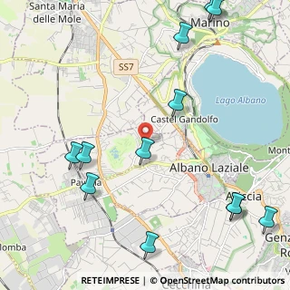 Mappa Via Torretta, 00041 Albano Laziale RM, Italia (3.04917)