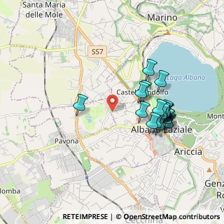 Mappa Via Torretta, 00041 Albano Laziale RM, Italia (1.86474)