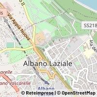 Kartta Albano Laziale