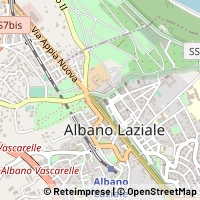 Kartta Albano Laziale