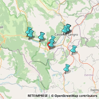 Mappa Via Luigi de Amicis, 67030 Alfedena AQ, Italia (6.76923)
