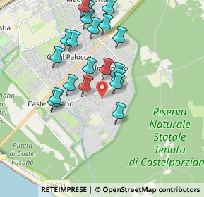 Mappa Via Cardano, 00124 Roma RM, Italia (1.891)