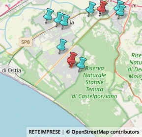 Mappa Via Cardano, 00124 Roma RM, Italia (4.98909)