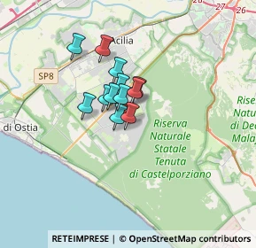 Mappa Via Cardano, 00124 Roma RM, Italia (2.11083)