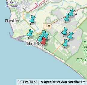 Mappa Via Mar Rosso, 00122 Lido di Ostia RM, Italia (3.11364)