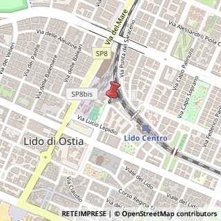 Mappa Via Vincenzo Vannutelli,  5, 00122 Roma, Roma (Lazio)