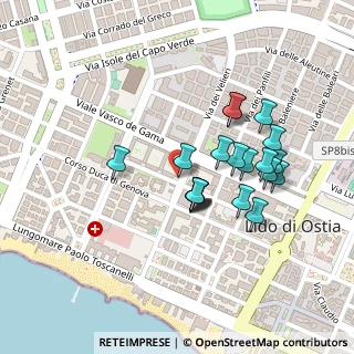 Mappa Via dei Bragozzi, 00100 Lido di Ostia RM, Italia (0.205)