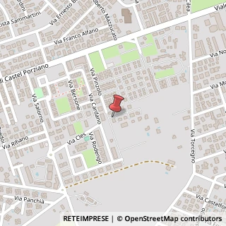 Mappa Via Rodengo, 17, 00124 Roma, Roma (Lazio)