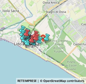 Mappa Via mare di Bering, 00122 Lido di Ostia RM, Italia (1.485)