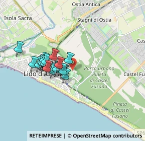 Mappa Via mare di Bering, 00122 Lido di Ostia RM, Italia (1.5475)