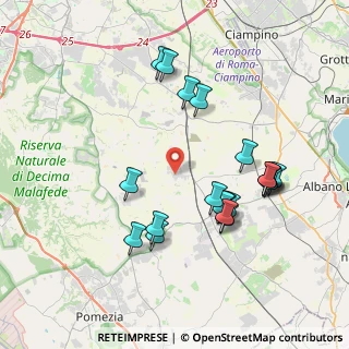 Mappa Via Teora, 00134 Roma RM, Italia (4.0735)
