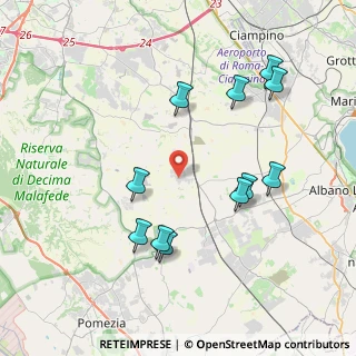 Mappa Via Teora, 00134 Roma RM, Italia (4.33727)