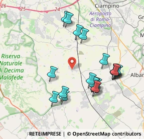 Mappa Via Teora, 00134 Spregamore RM, Italia (4.0735)