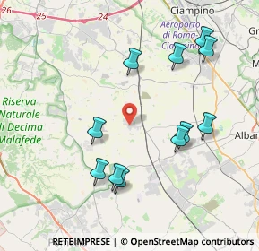 Mappa Via Teora, 00134 Spregamore RM, Italia (4.33727)