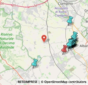 Mappa Via Teora, 00134 Spregamore RM, Italia (5.075)