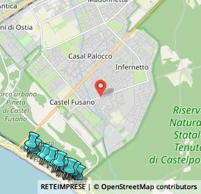 Mappa Roma, 00124 Roma RM, Italia (3.7435)
