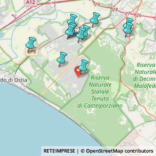 Mappa Via Preore, 00124 Roma RM, Italia (4.895)