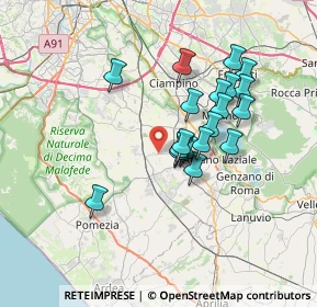 Mappa Via di Santa Fumia, 00100 Roma RM, Italia (6.17)