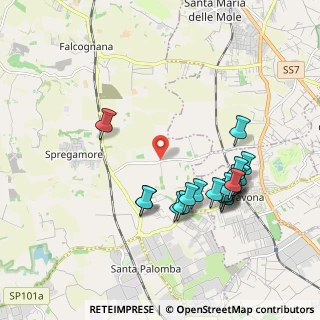 Mappa Via di Santa Fumia, 00100 Roma RM, Italia (2.0795)
