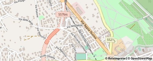 Mappa Albano Laziale