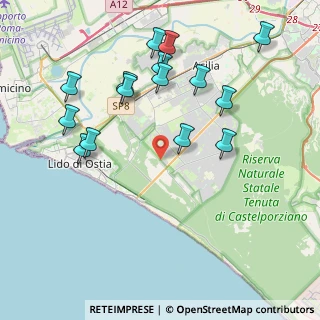 Mappa Viale del Circuito, 00124 Roma RM, Italia (4.62)