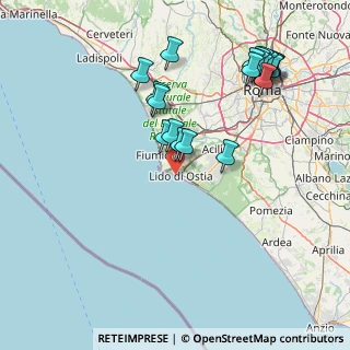 Mappa Lm Duca Degli Abruzzi, 00121 Lido di Ostia RM, Italia (18.478)