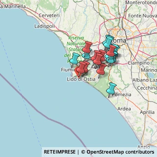 Mappa Lm Duca Degli Abruzzi, 00121 Lido di Ostia RM, Italia (12.0665)