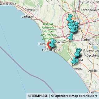 Mappa Lm Duca Degli Abruzzi, 00121 Lido di Ostia RM, Italia (17.722)