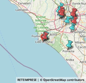 Mappa Via delle Nereidi, 00121 Roma RM, Italia (20.37)