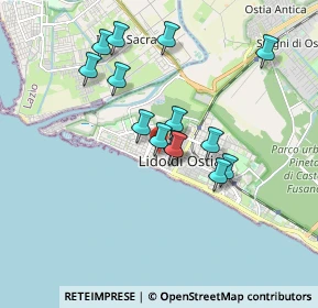 Mappa Corso Duca di Genova, 00121 Lido di Ostia RM, Italia (1.63714)