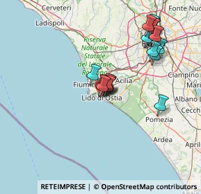 Mappa Corso Duca di Genova, 00121 Lido di Ostia RM, Italia (15.3165)