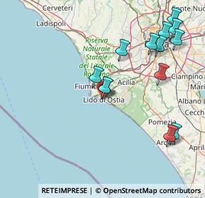 Mappa Corso Duca di Genova, 00121 Lido di Ostia RM, Italia (18.76615)