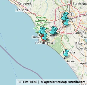 Mappa Corso Duca di Genova, 00121 Lido di Ostia RM, Italia (12.41636)