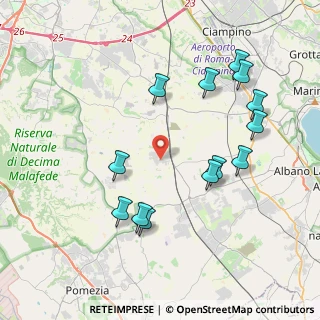 Mappa Via di Spregamore, 00134 Roma RM, Italia (4.46538)