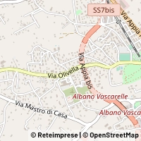 지도 Albano Laziale
