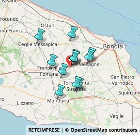 Mappa SP 71, 72022 Latiano BR (9.2475)