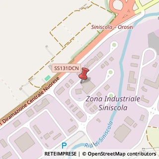Mappa Localita Zona Indiustriale, 7, 08029 Siniscola, Nuoro (Sardegna)